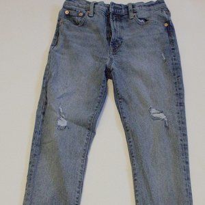 GAP Distressed High Rise Jeans